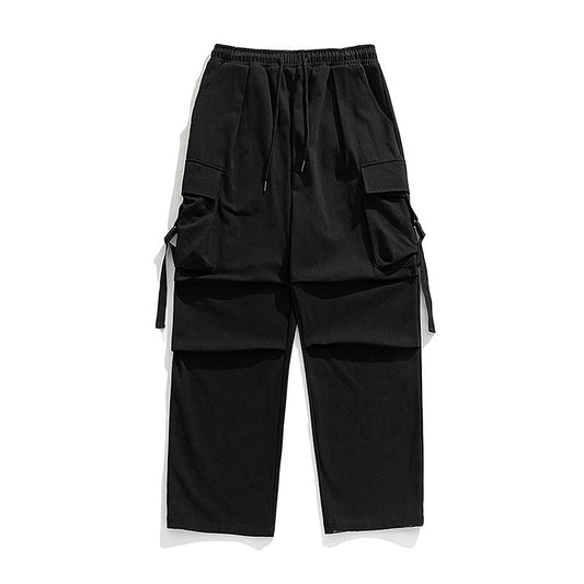 Men Cargo Pants Retro Classic Men's Casual Pants Spring and Summer Loose