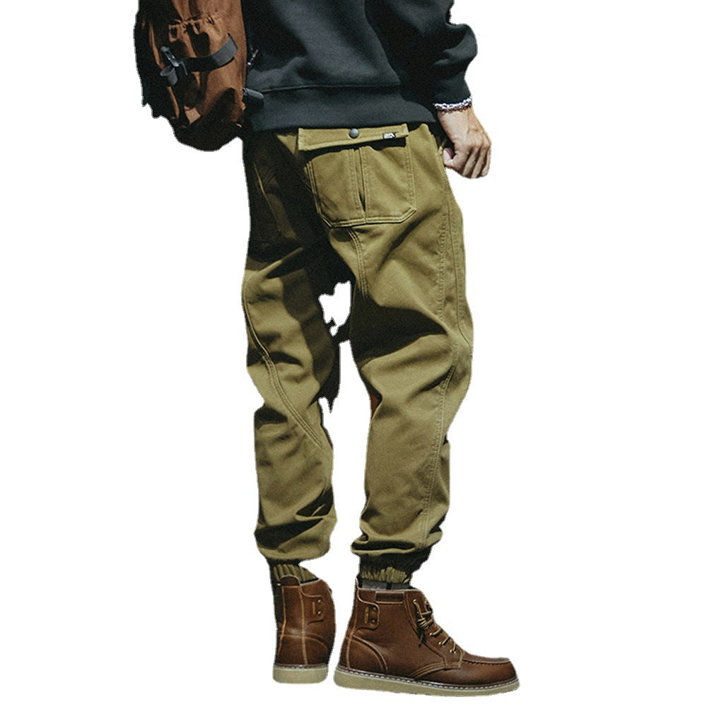 Men Cargo Pants Retro Classic plus Size Casual Pants Loose