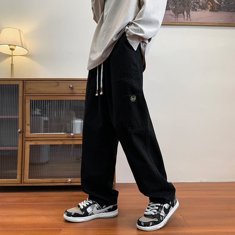 Men Cargo Pants Retro Classic Retro Casual Pants Men