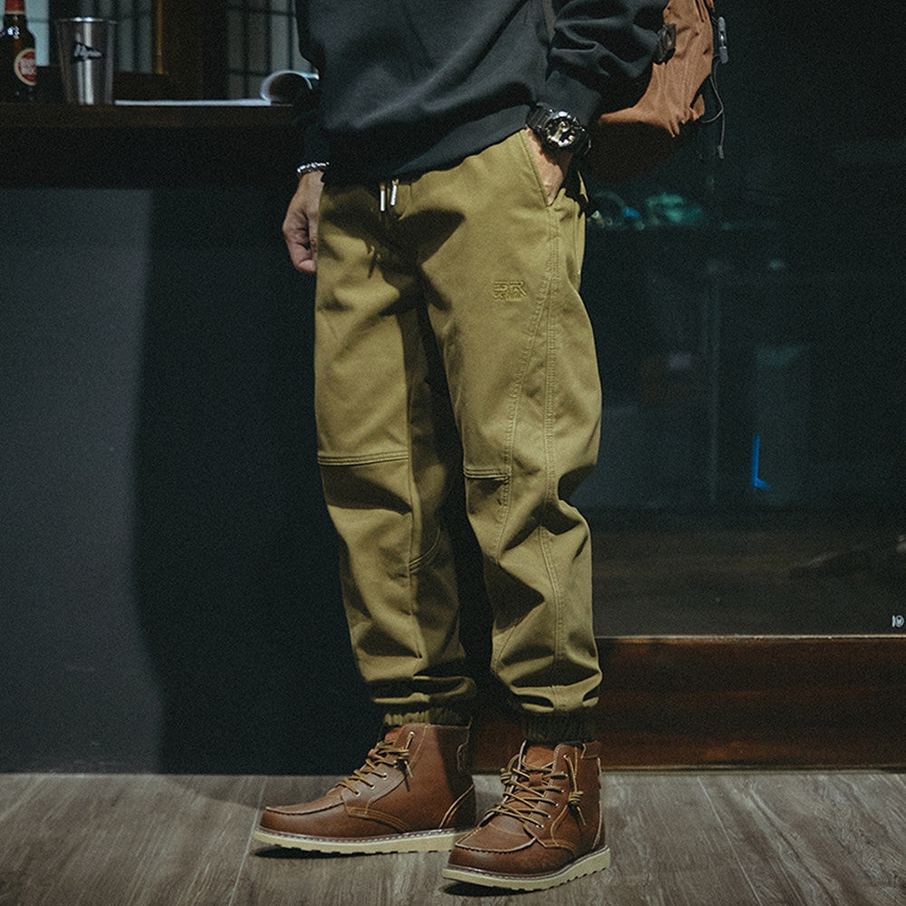 Men Cargo Pants Retro Classic plus Size Casual Pants Loose